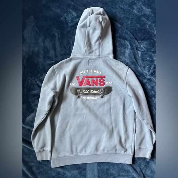 NWOT Vans Blue Hoodie Size Youth L - Picture 8 of 11